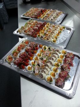 Een goed geregelde vergadering met de catering van De Torenschouw in Opperdoes;
